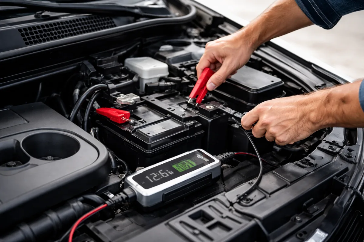Comment charger correctement une batterie de voiture