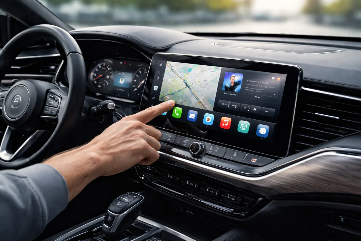Comment fonctionne un système d'infodivertissement dans une voiture moderne