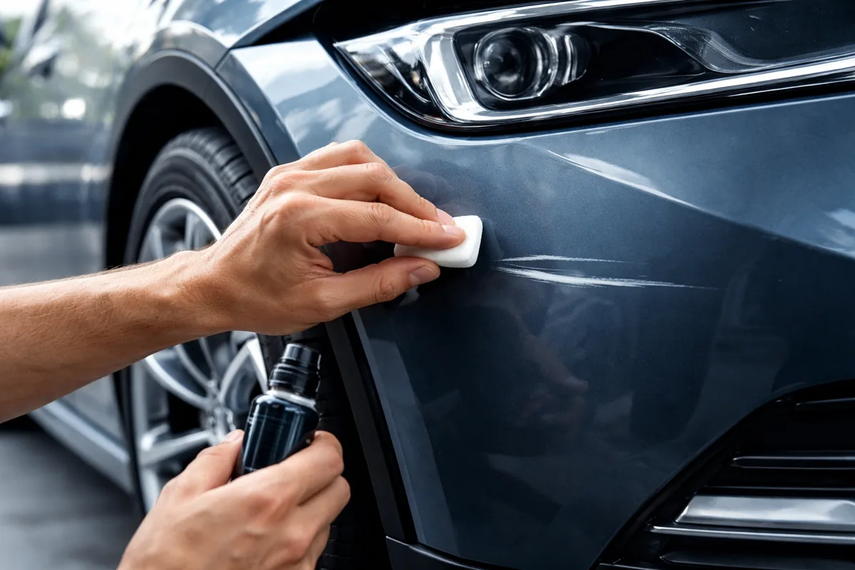 Comment réparer une rayure sur la carrosserie de votre voiture