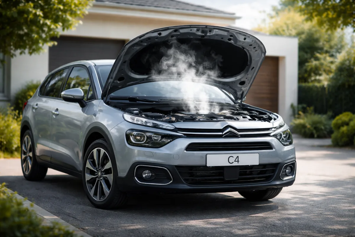 Citroën C4 qui fait un bruit moteur au démarrage : quelles causes possibles ?