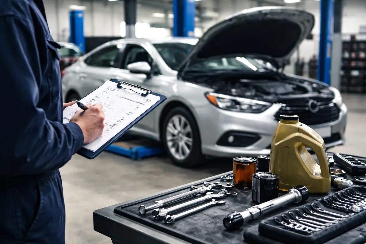 Quel est le coût moyen d'un entretien automobile courant pour un véhicule
